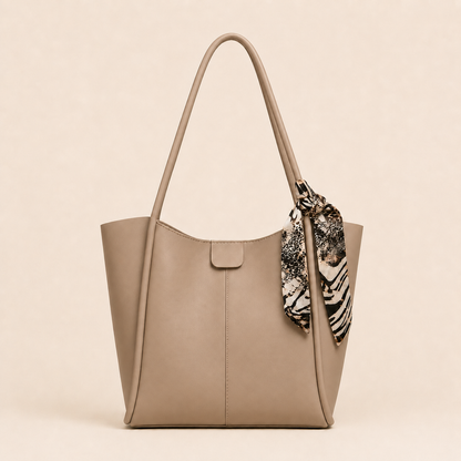 Cynora Classy Tote Detaylı Kol Çantası (1055)