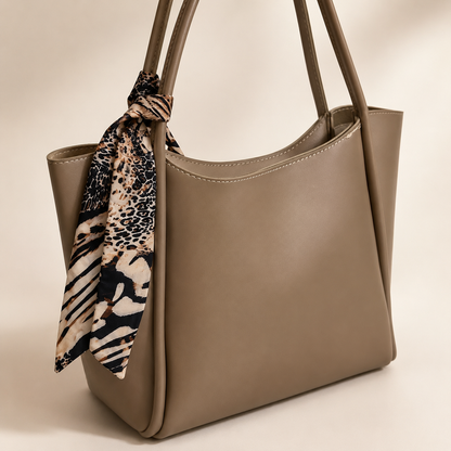 Cynora Classy Tote Detaylı Kol Çantası (1055)