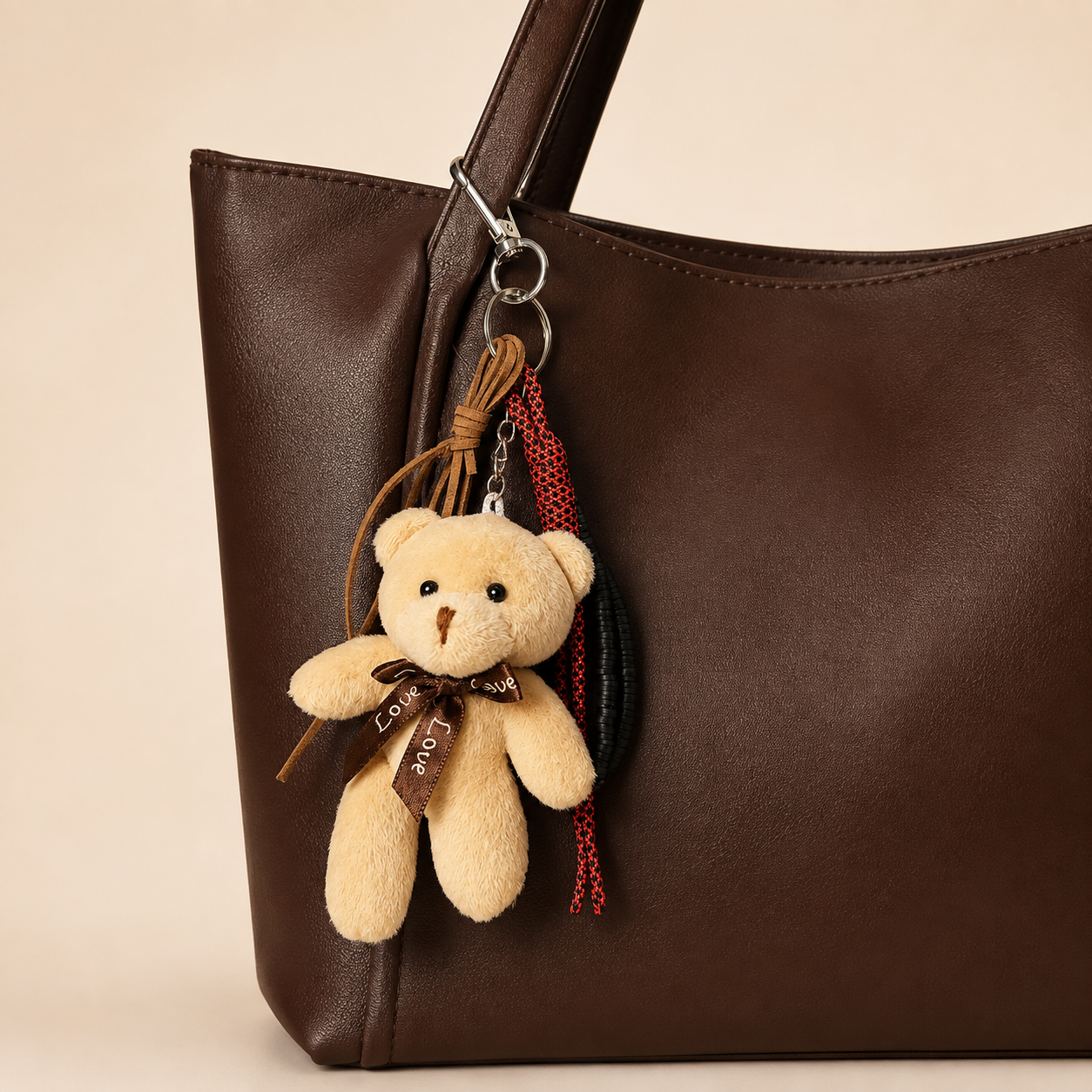Cynora Teddy Charm – Caramel