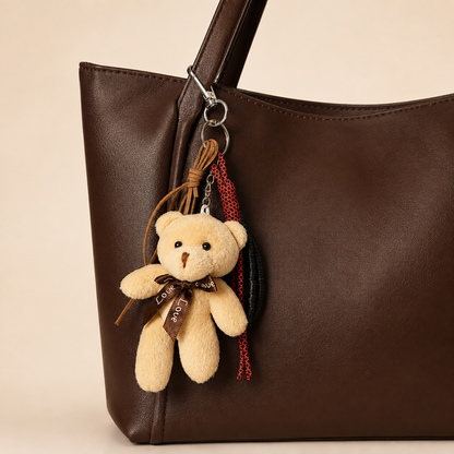 Cynora Teddy Charm – Caramel
