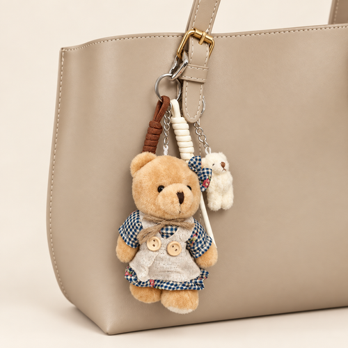Cynora Teddy Charm – Coffe detay