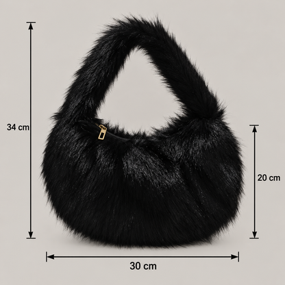 Cynora Furry Günlük Omuz ve Kol Çantası